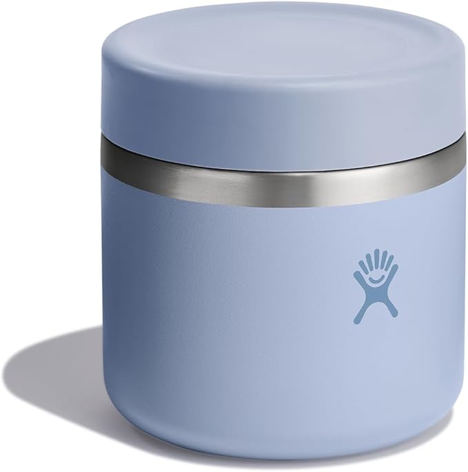Hydro Flask Food Jar – Insulated Stainless Steel, Snack Travel Container for Hot Food, Lunch, & Soup 20 Oz Surf Blue