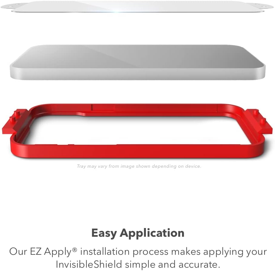 ZAGG Invisible Shield Glass Elite VisionGuard Screen Protector for Apple iPhone 14 Pro - 5X Stronger, Blue-Light Protection, Anti-Fingerprint Technology, Easy to Install