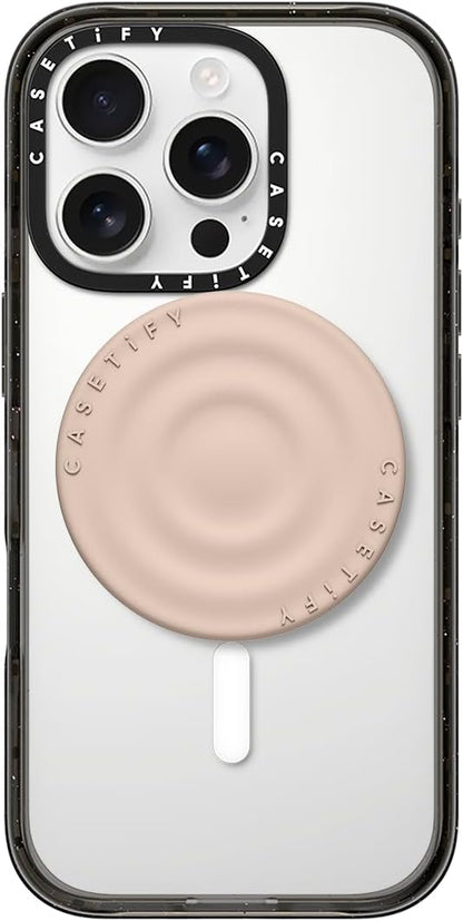 CASETiFY Snappy Ripple Grip Stand Compatible with Magsafe - Oat