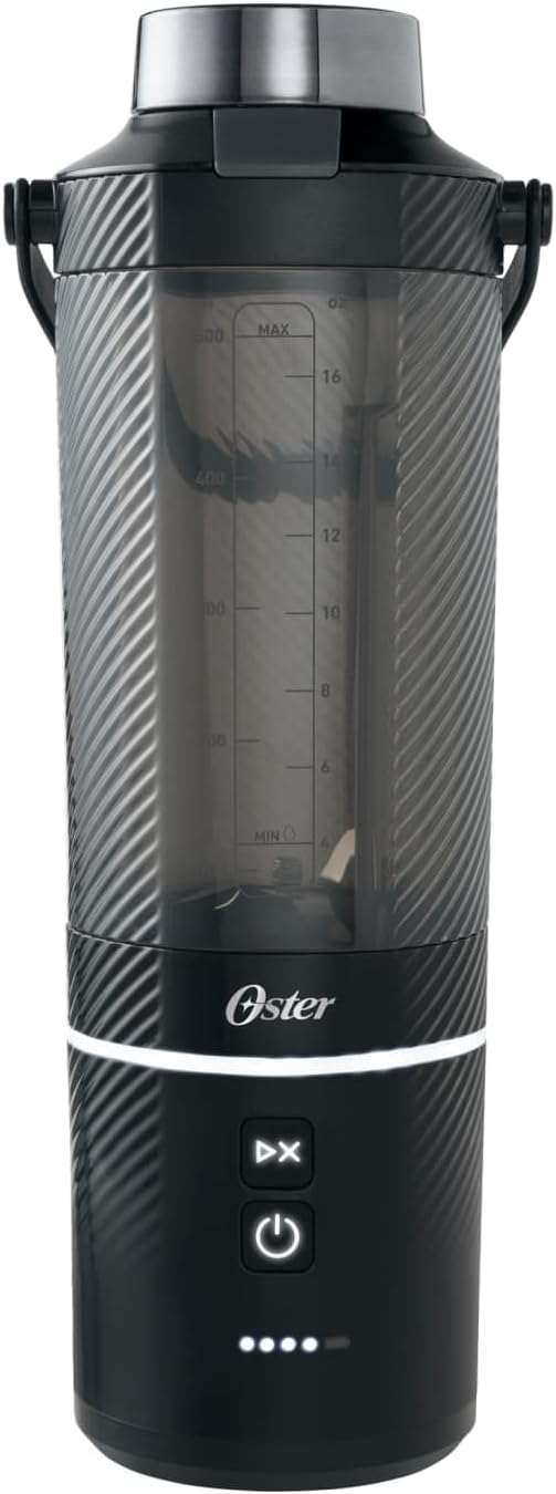 Oster GoMAX Portable Blender, Smoothie Blender, Black