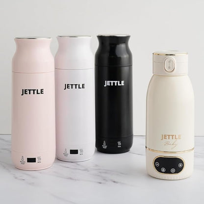 Electric Kettle - Travel Portable Heater for Coffee Tea Milk Soup - Stainless Steel Travel Water Boiler tea pot with Temperature Control - LED - Automatic Power Off - 450ml - Kitchen Appliance