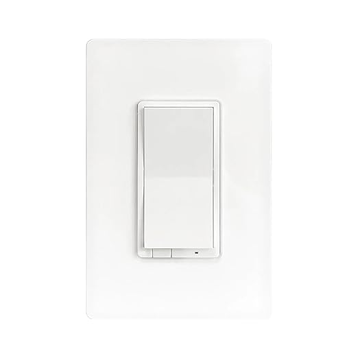 HALO Pure Smart Wi-Fi Dimmer Switch for Traditional Non-Smart Lighting, Connected by WiZ Pro, Hardwired 120V - SWW-DIM-WH