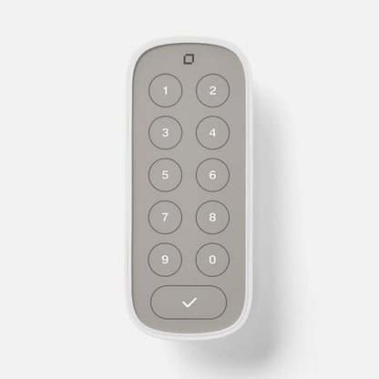 Level Keypad - Compatible with Any Level Lock or Bolt - Weatherproof with LED Backlight - Bluetooth-Enabled Door Lock Accessory for Keyless Entry (White)