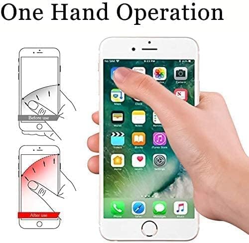 3 Pack Fashionable Clear Glitter Expandible Collapsible Moblile Phone Grip Stand Holder for Smartphones and Tablets Cell Phone Accessory- 2 (Mix Colorful Glitter Green Purple)