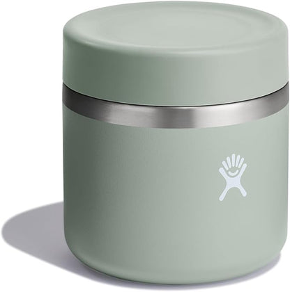 Hydro Flask Food Jar – Insulated Stainless Steel,Snack Travel Container for Hot Food,Lunch,& Soup 20 Oz Agave Green,(Pack of 12)