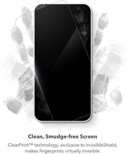 ZAGG InvisibleShield Glass Elite Privacy Screen Protector for iPhone SE (3rd/2nd Gen), 8, 7, 6s, 6 - Two-Way Privacy Filter, Advanced Impact & Scratch Protection, Easy Apply, Aluminosilicate Glass