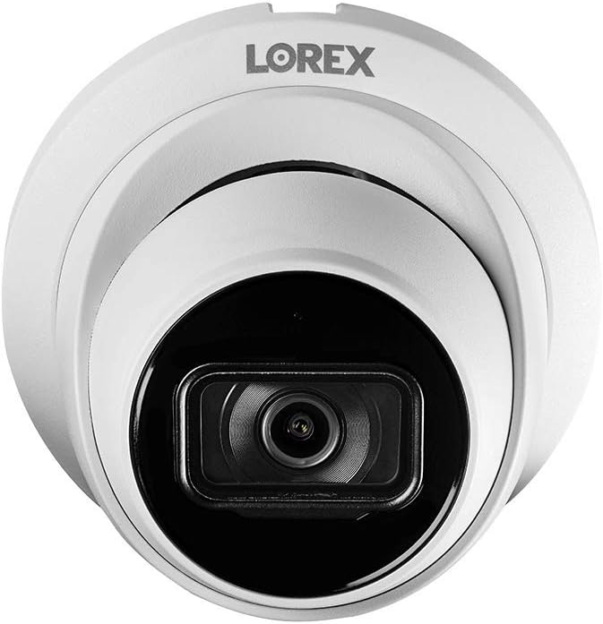 LorexTechnology NC4K3F-1612WD 16 Channel 3TB 4K Ultra HD Nocturnal NVR System with Twelve 4K Smart IP Security Dome Cameras w/Real-Time 30FPS and Listen-in Audio,150ft Color Night Vision,12 Dome