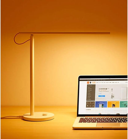 Xiaomi Desk Lamp LED Smart Desk Lamp, 4 Light Modes, Adjustable Color Temperature, Remotely Controllable, White [Energy Efficiency Class A]