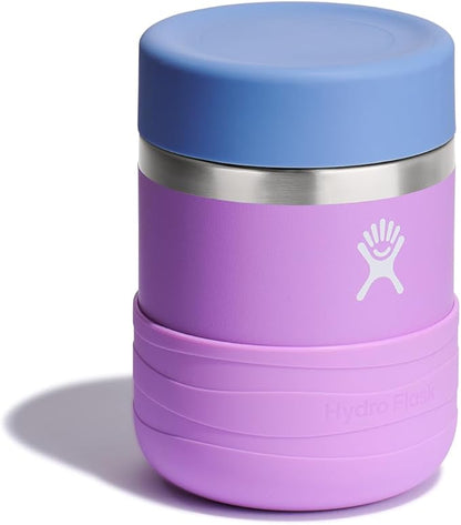 Hydro Flask Insulated Food Container - Snack Container for Kids and Lunch Box - 12 Oz Food Jar in Anemone Purple