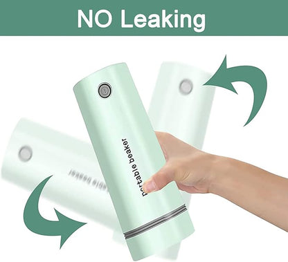 Electric Travel Kettle, Portable Electric Kettle, Mini Hot Water Boiler, Small Travel Tea Kettle Fast Boiling Water, One Cup Hot Water Maker, 350ml-Green