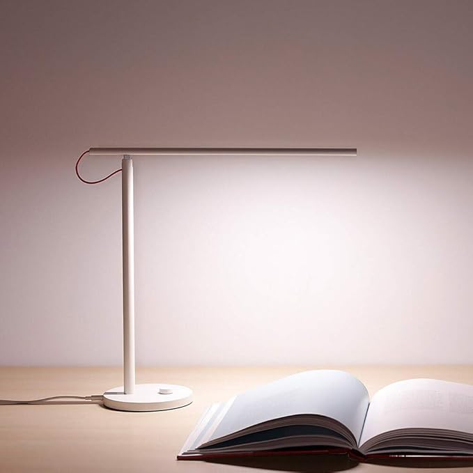 Xiaomi Desk Lamp LED Smart Desk Lamp, 4 Light Modes, Adjustable Color Temperature, Remotely Controllable, White [Energy Efficiency Class A]