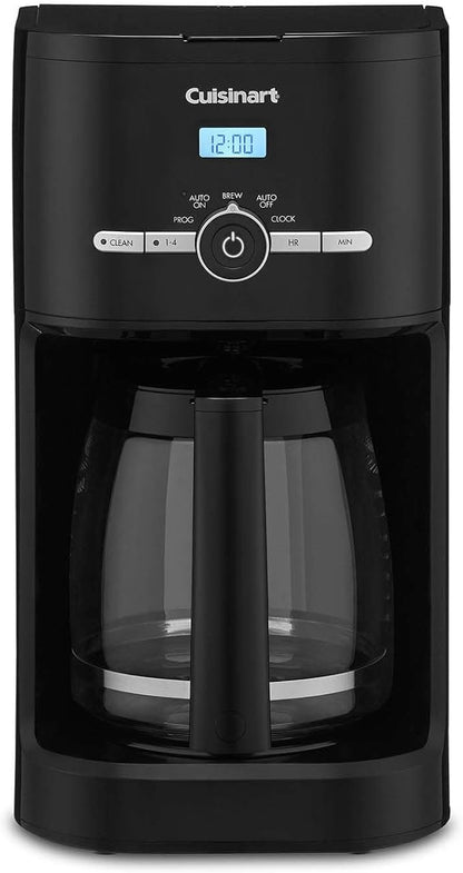 Cuisinart Classic 12-Cup Programmable Coffeemaker, Black, DCC-1120BKNAS