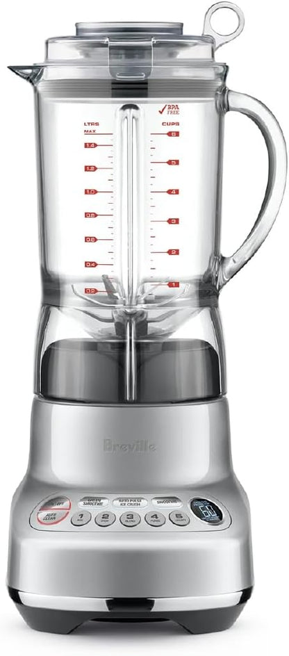 Breville BBL620SIL Fresh and Furious Blender, Silver