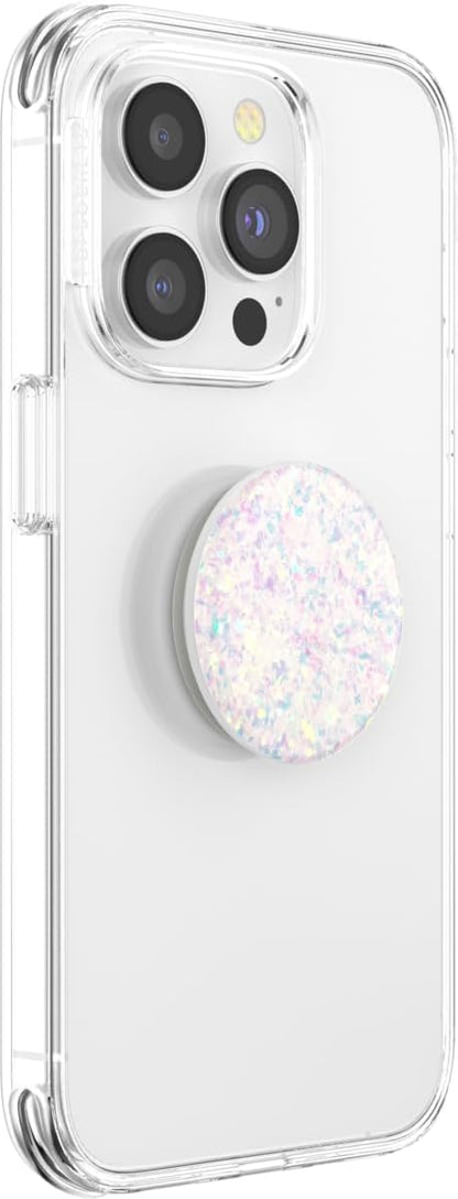 PopSockets Phone Grip with Expanding Kickstand, Adhesive Grip - White