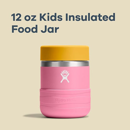 Hydro Flask Insulated Food Container - Snack Container for Kids and Lunch Box - 12 Oz Food Jar in Seaspray Blue
