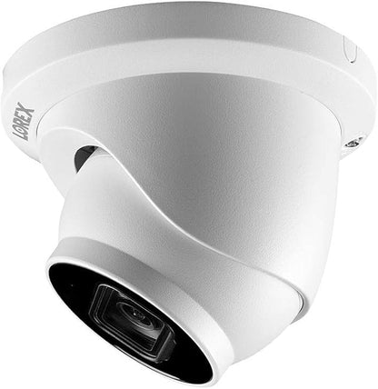 16-Channel Nocturnal NVR System with 4K (8MP) Smart IP Dome Security Cameras with Real-Time 30FPS Recording and Listen-in Audio 4 / White