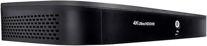 Lorex D841A82B Series 8 Channel 4K HD 2TB Analog HD Security System DVR with Advanced Motion Detection Technology and Smart Home Voice Control, Black