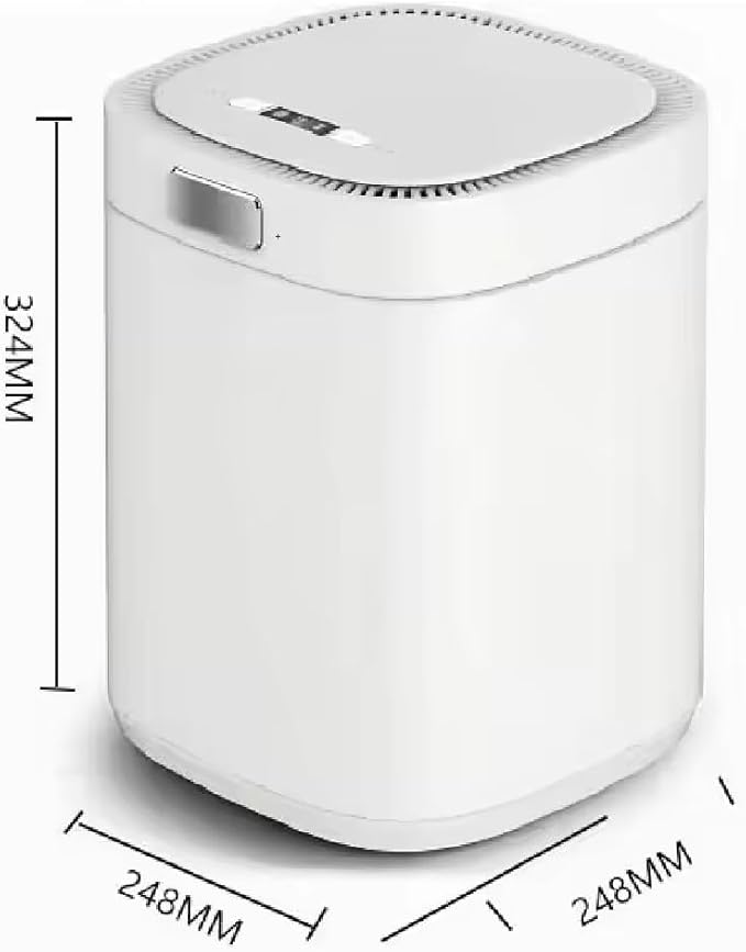 Electric Composter for Kitchen, 2.5L Smart Countertop Composter, Indoor Odorless Real-time Temperature Control, Turn Food Waste and Scraps into Dry Compost Fertilizer