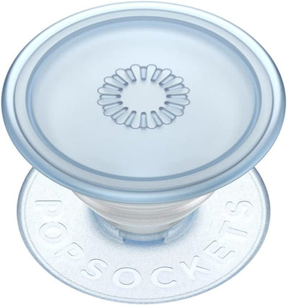 PopSockets Plant-Based Phone Grip with Expanding Kickstand, Adhesive Grip, Eco-Friendly, Cute PopSockets - Ice Blue Transluscent