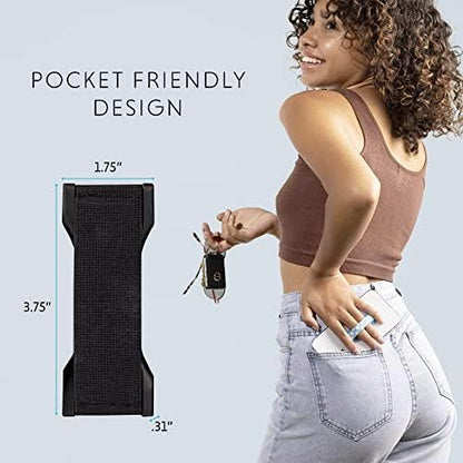 LOVEHANDLE PRO Premium Phone Grip - Silicone Phone Strap - Magnetic Phone Mount and Kickstand for Smartphone and Tablet - Alien Cattle Rustlers Silicone