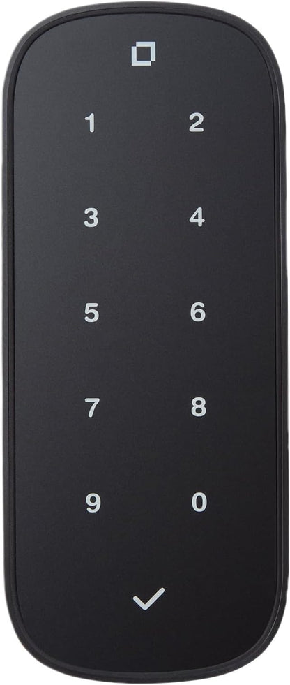 Level Smart Keypad Lock Accessory for Use with Any Level Smart Lock or Bolt, Weatherproof with LED Backlight, Bluetooth-Enabled Door Lock Accessory for Keyless Entry (Matte Black)