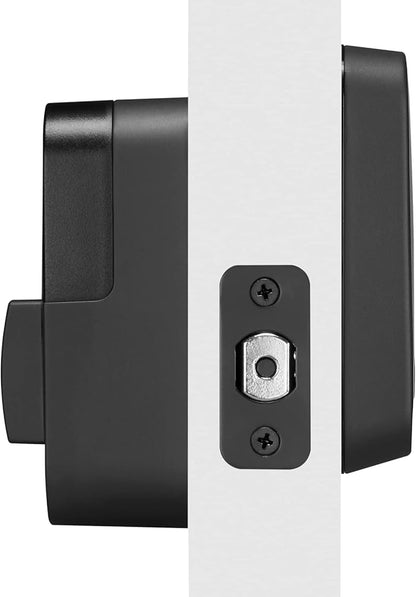 Yale Assure Lock 2 Deadbolt, Black Suede Digital Touchscreen Entry Door Lock with Electronic Keypad and Back-Up Key and Z-Wave, ‎YRD420-ZW2-BSP