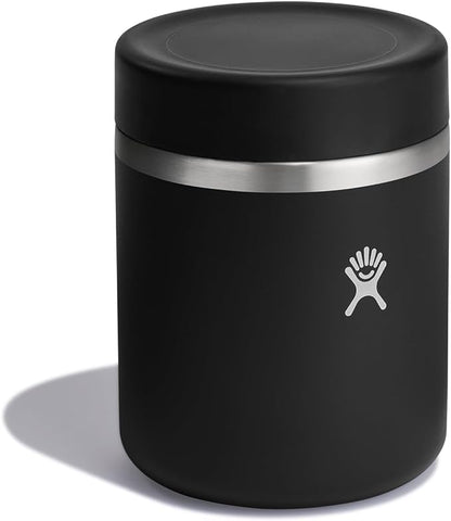 Hydro Flask Food Jar – Insulated Stainless Steel, Snack Travel Container for Hot Food & Soup 28 Oz Black