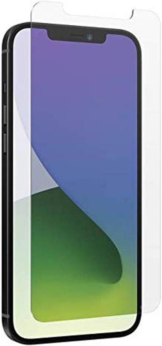 ZAGG InvisibleShield Glass Elite Anti-Glare Plus - Blocks Glare from your device - Made for iPhone 12 Pro Max, Clear, 200106678
