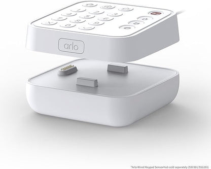 Arlo Cellular & Battery Backup Box – Certified Accessory – Only Works with Arlo Home Security System (SS1501 and SS1201), White – LBB1001
