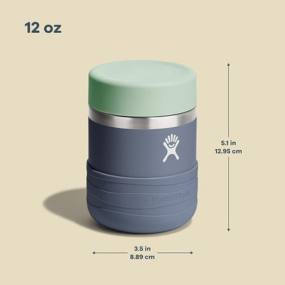 Hydro Flask Insulated Food Container - Snack Container for Kids and Lunch Box - 12 Oz Food Jar in Anemone Purple
