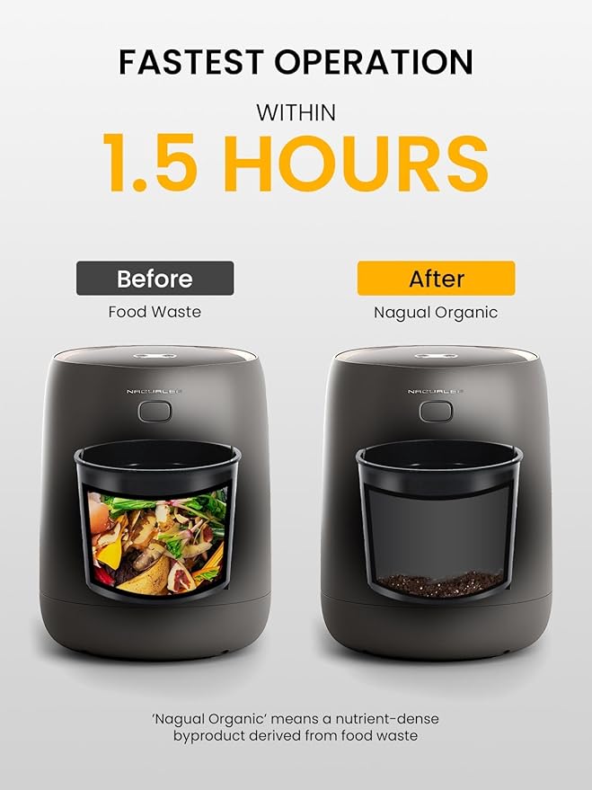 NAGUAL Echo Kitchen Composter Activated Carbon Filter