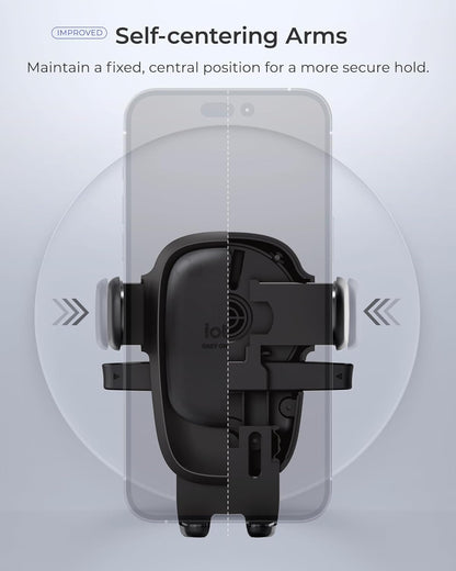 iOttie Easy One Touch Advanced CD Slot Car Phone Mount - Universal Cell Phone Holder for iPhone, Google, Samsung, Moto, Huawei, Nokia, LG, and All Other Smartphones