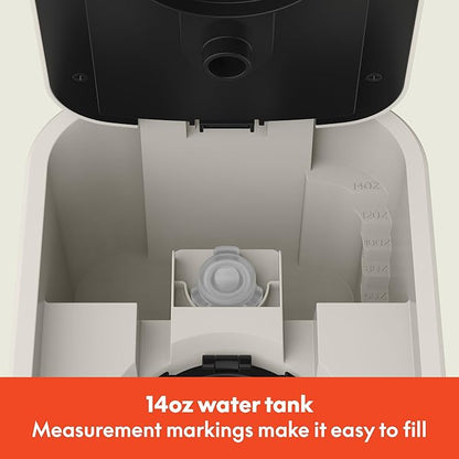 BELLA Single Serve Coffee Maker,K-Cup & Coffee Ground Compatible with Removable,Adjustable Drip Tray,Auto Shutoff & Reusable Dishwasher Safe Accessories,Brews 6oz to 14oz,1000 Watt,Oatmilk(Pack of 4)