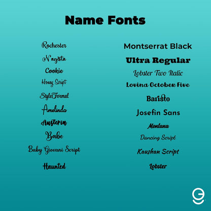 CRYPTONITE Multiple Font Personalized Name & Initial Vinyl Wall Decals I Nursery Wall Decal for Baby Boy & Girl Decoration I Stickers for Kids I Multiple Size Options (F. Name & Initial Plane Color)
