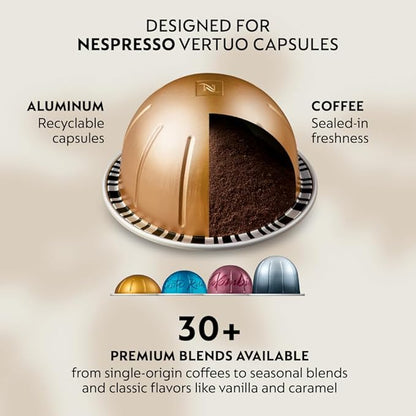 Nespresso Vertuo Next Coffee and Espresso Maker by De'Longhi, White