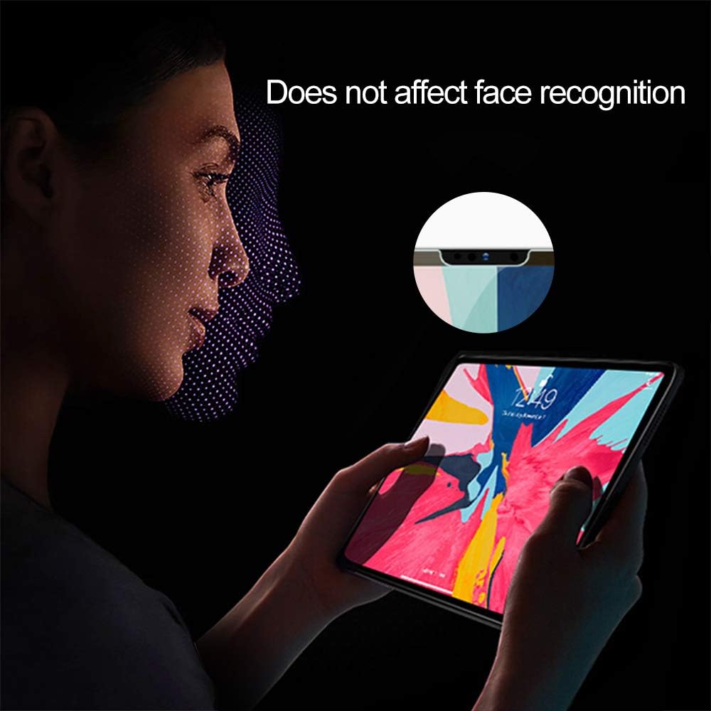 PERFECTSIGHT Medical-Grade Screen Protector Compatible with iPad Pro 12.9 6th/5th/4th/3th Gen (2022/2021/2020/2018), [HD Clear Eye Protection] Anti Blue Light Filter 6 Radiations Tempered Glass