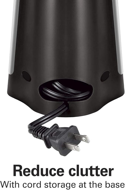Hamilton Beach Extra-Tall Electric Automatic Can Opener with Easy-Clean Detachable Cutting Lever,Cord Storage,Knife Sharpener,Brushed Stainless Steel (76700),(Pack of 2)
