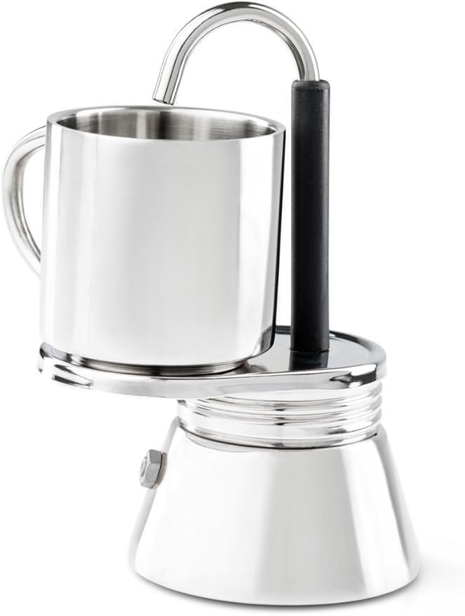 GSI Outdoors, MiniEspresso Set, Superior Backcountry Cookware Since 1985, 1 Cup