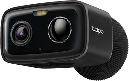 Tapo 1080p Outdoor Wireless Security Camera - Up to 180-Day Battery, Person Detection, Color Night Vision, Subscription-Free Local Storage or Optional Cloud, Works with Alexa & Google Assistant, C401