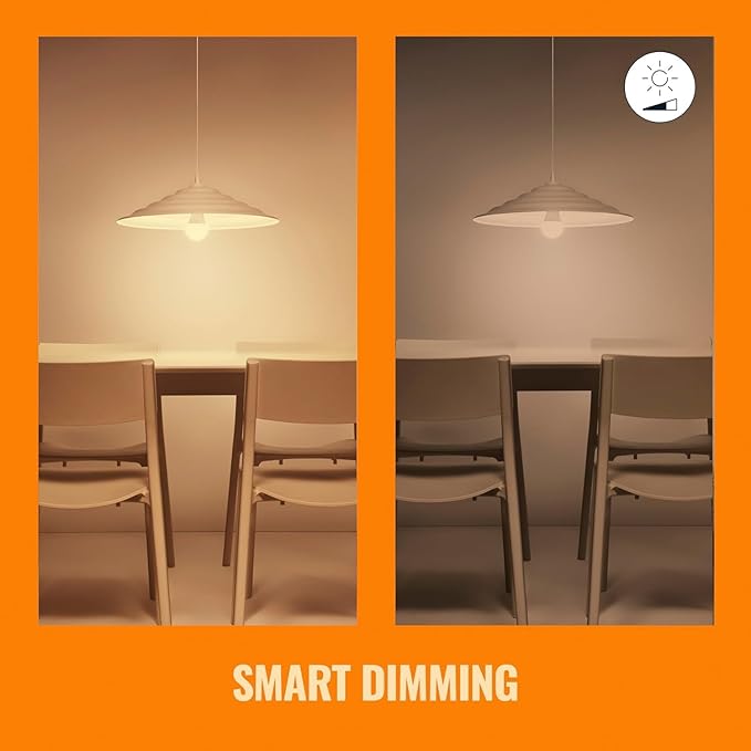 WiZ 60W A19 Tunable White LED Smart Bulb - Pack of 1 - E26- Indoor - Connects to Your Existing Wi-Fi - Control with Voice or App + Activate with Motion - Matter Compatible