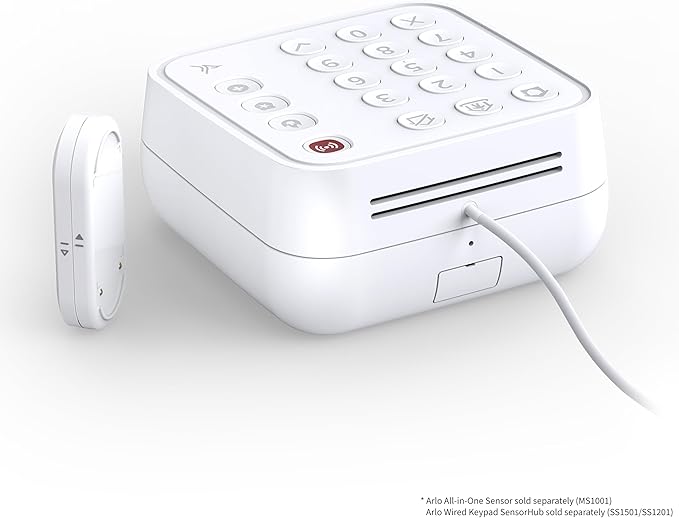 Arlo Cellular & Battery Backup Box – Certified Accessory – Only Works with Arlo Home Security System (SS1501 and SS1201), White – LBB1001