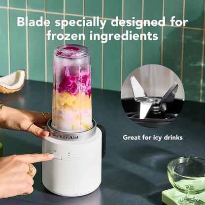 KitchenAid Go Cordless Personal Blender - battery sold separately, KSBR200, Porcelain White