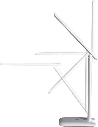 OttLite Slimline LED Desk Lamp – Touch Activated Controls, 3 Brightness Settings, ClearSun LED, Modern Design for Work, Office, or Dorm