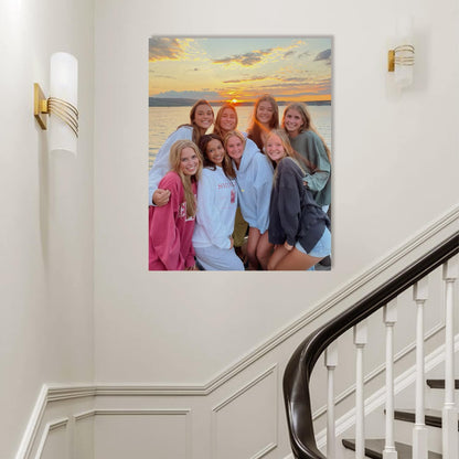 Canvas Prints With Your Photos, Custom Poster On Canvas (Unframed 22x28) Transform Your Photos Into Stunning Framed Wall Art Digitally Printed Photo To Canvas Ideal For Home Decor Gifts Keepsakes