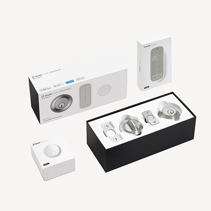 Level Lock (Wi-Fi) Smart Lock with Keypad (Satin Chrome) – No Longer Available for Sale