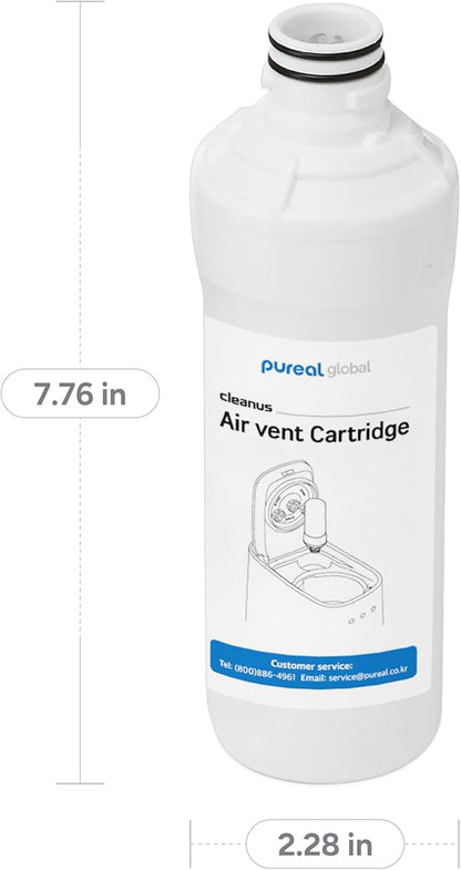 Pureal Electric Food Waste Composter Air Vent Cartridge, Odorless for Kitchen
