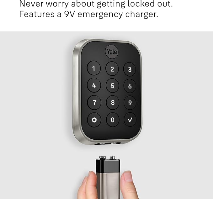 Yale Assure Lock 2 – Oil Rubbed Bronze Smart Lock for Front Door Deadbolt with Touch Keypad and Adjustable Codes (No Wi-Fi), YRD430-WF1-BSP