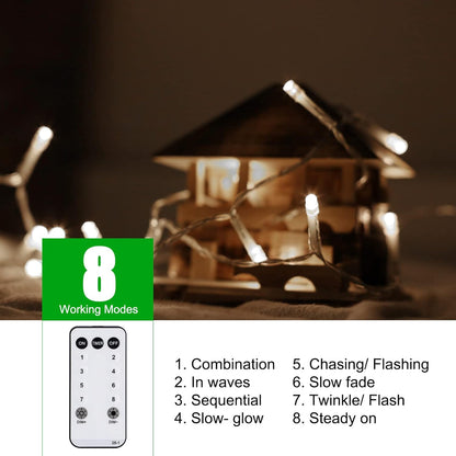 Brightown Christmas Icicle Lights Outdoor, 66 Feet 138 Drops with 736 LED, 8 Modes Waterproof Connectable Twinkle Fairy String Light for Christmas Thanksgiving Hanging Icicles (Pure White)