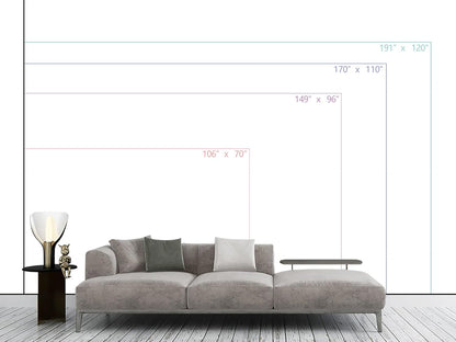 WFBHUA-Brooklyn Bridge Wall Mural Black New York City Landscape Photo Wallpaper for Living Room Bedroom(Not Peel and Stick)