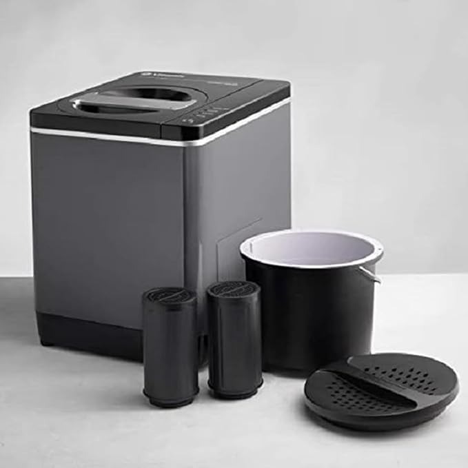 Electric Composter for Kitchen, 2.5L Auto Food Cycler Compost Machine, with 3 Modes, One-Touch Turn Food Waste to Compost
